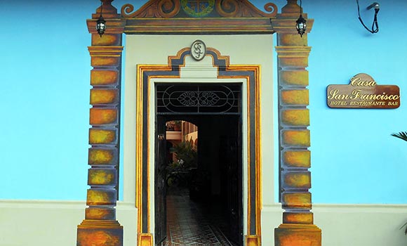 exterior at casa san francisco in Granada