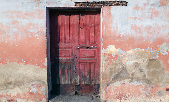 Colonial colors in Antigua Guatemala