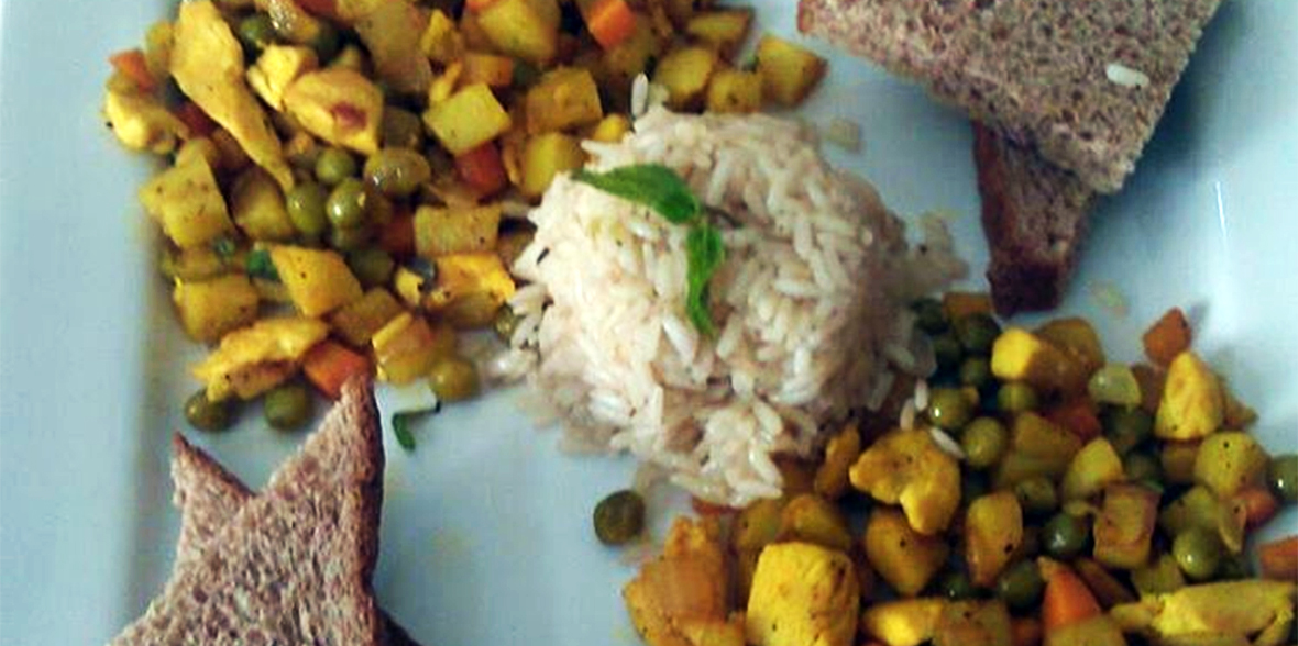 Food at Charly's Restaurant in Tunco