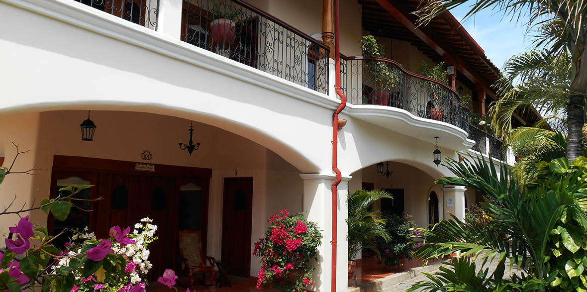 Exterior at Condo Hotel Xalteva in Granada Nicaragua