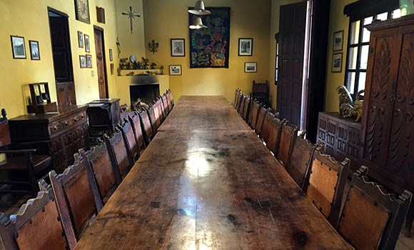 dining room at casa na bolom