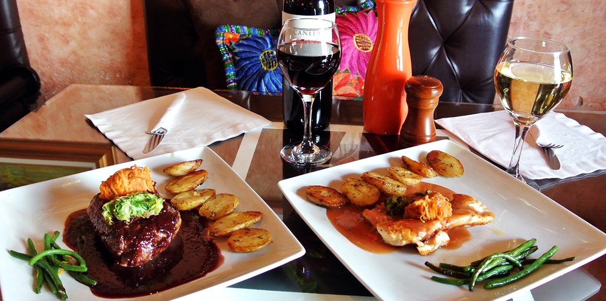sobremesa dining entrees